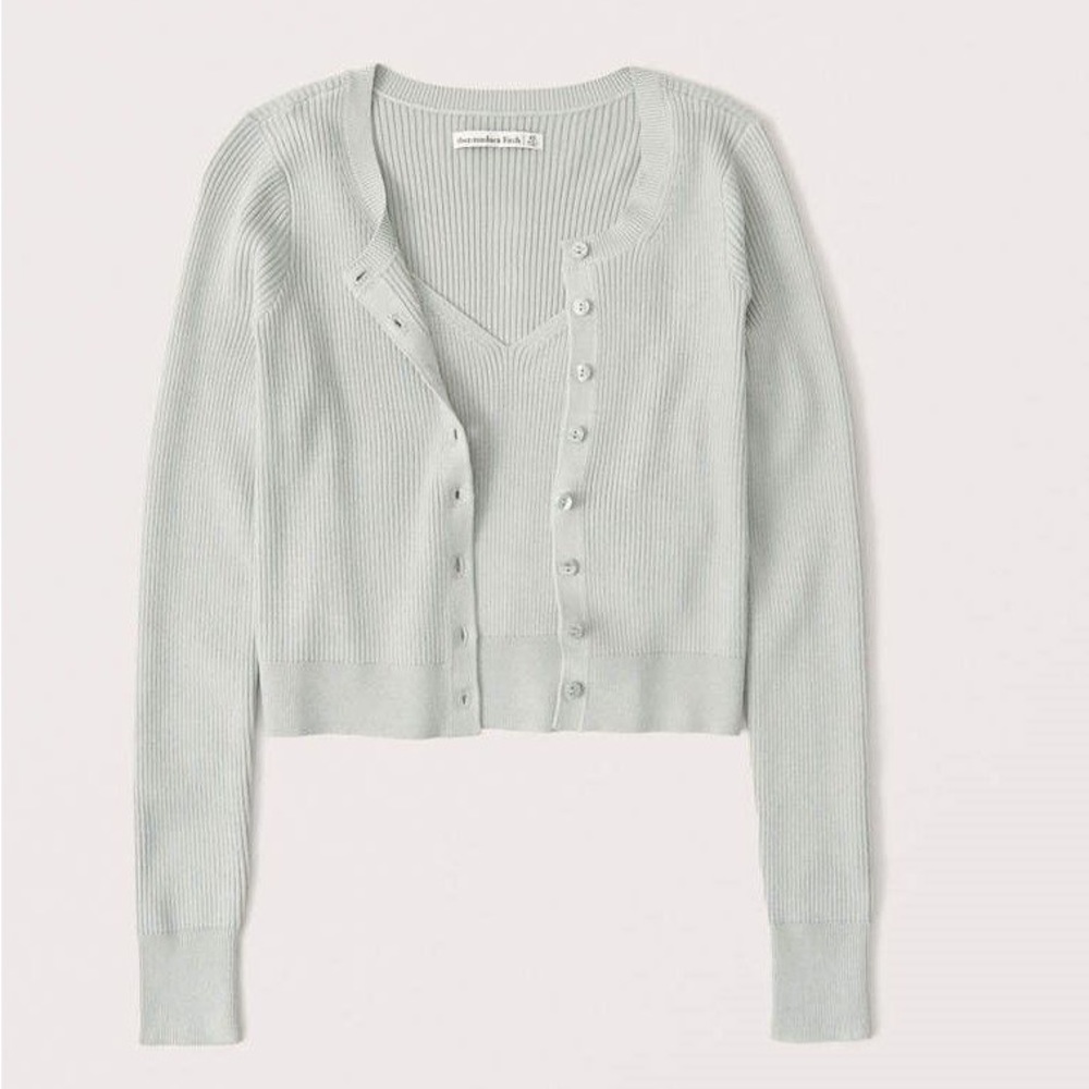 Abercrombie Tank & Cardigan Set